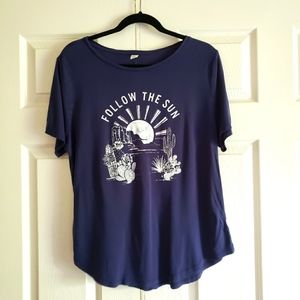 Navy Blue XL Old Navy Comfy T-shirt